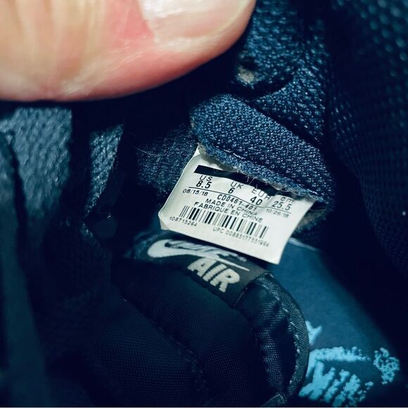 Nike Air Jordan 1 Retro High OC Blue Chill Patent Navy Women's 8.5 US 40 EUR UNC - Picture 9 of 12